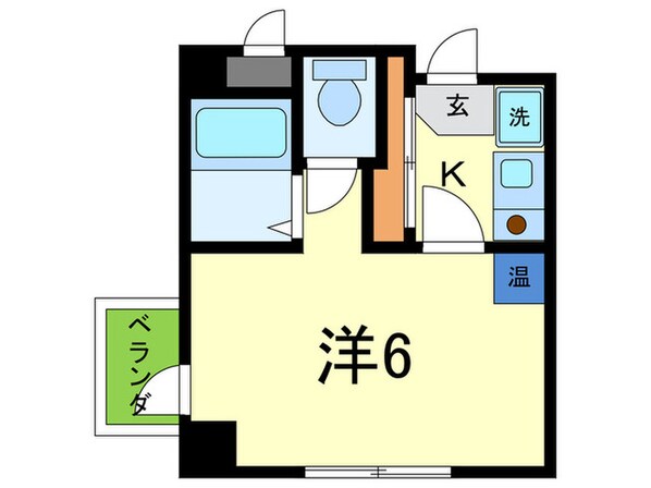 サンリッツ六甲の物件間取画像